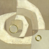 Gold Circle Prints by Jodi Jones
