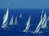 Sailing Off the Island of Antigua in the Caribbean Photographic Print by Kenneth Garrett