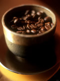 Coffee Beans in a Bowl Photographic Print by David Loftus