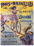 Paris-Bruxelles, Course d'Amateurs Giclee Print by PAL (Jean de Paleologue) 