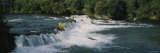 Two Grizzly Bears Hunting in the River, Brook Falls, Katmai National Park and Preserve, Alaska, USA Photographie par Panoramic Images 