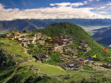 Ganden Monastery, Tagtse County, Tibet Photographic Print by Michele Falzone