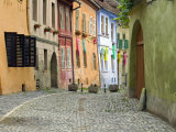 Medieval Old Town, Sighisoara, Transylvania, Romania Photographic Print by Russell Young