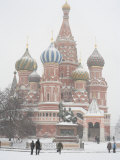 St. Basil's Cathedral, Red Square, Moscow, Russia Photographic Print by Ivan Vdovin