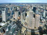 Aerial View of Downtown Boston, Massachusetts, USA Photographic Print by John Coletti