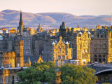 Skyline of Edinburgh, Scotland Photographic Print by Doug Pearson