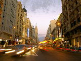 Gran Via, Madrid, Spain Photographic Print by Alan Copson