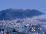 Pichincha Volcano and Quito Skyline, Ecuador Photographic Print by John Coletti