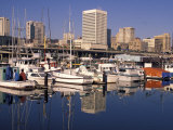 Thea Foss Waterway from the City Marina, Tacoma, Washington Photographic Print by Charles Crust