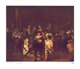 The Nightwatch, c.1642 Affiches par Rembrandt van Rijn 