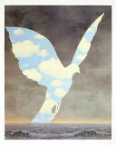 La Grande Famillle Affiche par Rene Magritte