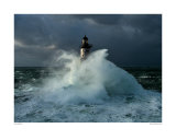 Phare d'Ar Men, Iroise Affiche par Jean Guichard
