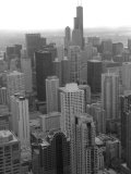 Aerial View of Chicago Photographic Print by Keith Levit