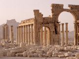 Triumphal Arch, Palmyra, Syria Photographic Print by Dave Bartruff