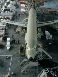 Large Airliner Under Construction Photographic Print by Dave Bartruff
