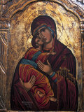 Religious Icon, Meteora, Greece Photographic Print by Dave Bartruff