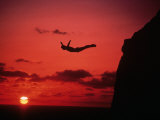 Cliff Diver, Acapulco, Mexico Photographic Print by Mick Roessler