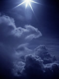 Bright Star Above Clouds Photographic Print by Bruce Clarke