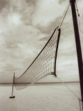 Volleyball Net on the Beach, Cancun, Mexico Photographic Print by John Coletti
