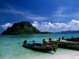 Thab Island, Krabi, Andaman Sea, Phuket Photographic Print by Angelo Cavalli