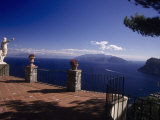 Cliffside Terrace, Capri, Italy Photographic Print by Dave Bartruff