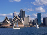 Opera House and Sailboats, Sydney, Australia Photographic Print by Jacob Halaska