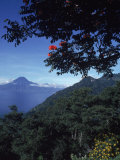 Scenic of Lake Atitlan and Mountains Photographic Print by Curt Shields
