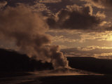 Vent of Hot Steam, Yellowstone National Park Photographic Print by Bruce Clarke
