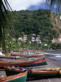 Fishing Boats, Martinique, VI Photographic Print by Mick Roessler