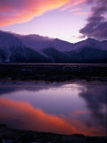 Sunset on Turnagain Arm, South Central Alaska Photographic Print by Hal Gage