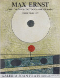 Galeria Joan Prats 1977 Edition limitée par Max Ernst