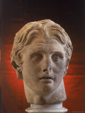 Hellenic Sculpture of Alexander the Great from the Musee D'Antiquities de Stambul Photographic Print by Dmitri Kessel