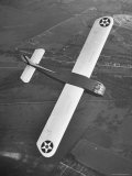 Aerial View of Glider Flying over Wright Field Photographic Print by Dmitri Kessel