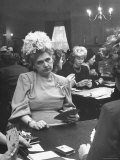 American Women Playing Bridge Photographic Print by Nina Leen