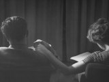 Holding Hands is a Symbol of Happy Marriage Photographic Print by Nina Leen