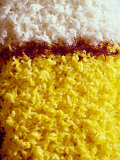 	 White Rice and Saffron, Then Yellow Rice Made from a Mixture of the Two, Photographic Print