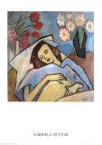 Not Feeling Well, Gabriele Münter, Art Print