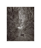 Satan as a Serpent, Enters Paradise in Search of Eve (From Milton's Paradise Lost) Estampe par Gustave Doré