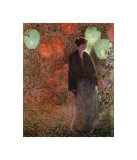 July Night Estampe par Childe Hassam