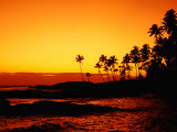 Sunset Over Paradise Beach, Upolu, Samoa, Upolu Photographic Print by John Banagan