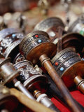Prayer Wheels for Sale, Kathmandu, Nepal Photographic Print by Ryan Fox