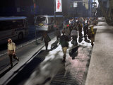 Morning Rush Hour on 42Nd Street, New York City, USA Fotografie-Druck von Corey Wise