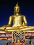 Golden Buddha, Ko Samui, Surat Thani, Thailand Photographic Print by James Marshall