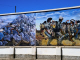 Murals of Freedom Fighters from War of Independence with Ethiopia, Asmara, Eritrea Photographic Print by Patrick Syder