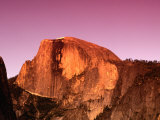 Half Dome Rock at Sundown, Yosemite National Park, California, USA Photographic Print by Thomas Winz