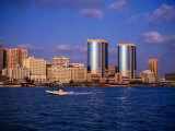 Dubai Creek Looking Across to Deira, Dubai, United Arab Emirates Photographic Print by Setchfield Neil