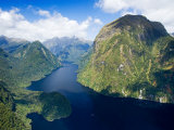 Hall Arm, Doubtful Sound, Fjordland National Park, South Island, New Zealand Photographic Print by David Wall