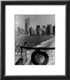 World Trade Center from Staten Island Ferry  Poster by Christopher Bliss