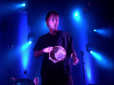Radiohead in Concert at the Waterfront Hall, Belfast, Radiohead's Thom Yorke Performing, May 2003 Photographie