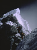 The Hillary Step at Dusk, Nepal Photographic Print by Michael Brown